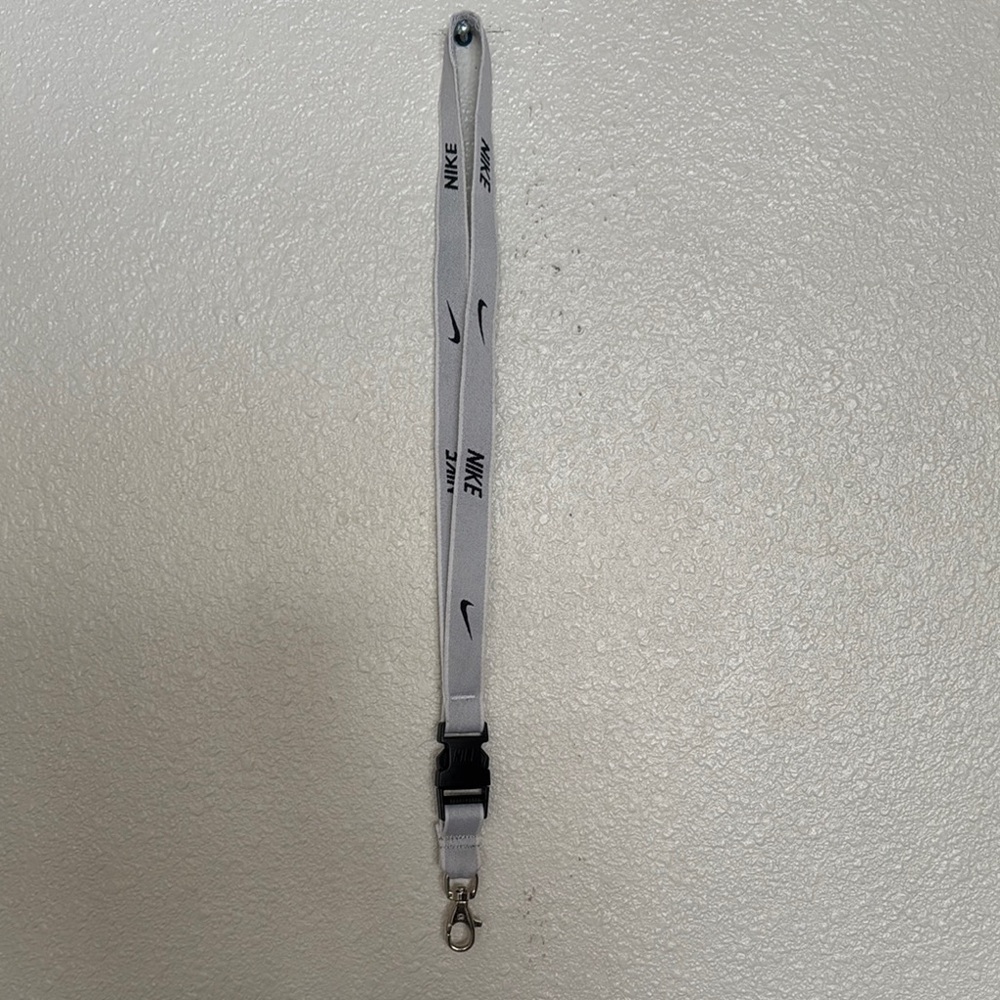 Nike Gray Lanyard